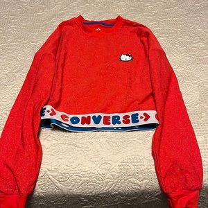 Hello Kitty Converse Crop Top Red (medium)